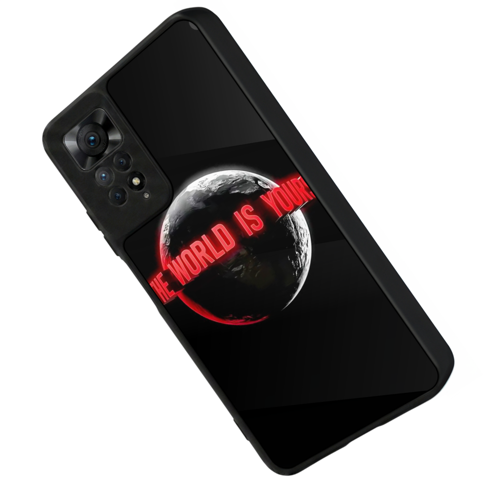 Xiaomi Redmi Note 11 Pro Uyumlu Scarface Tasarımlı Glossy Premium Kılıf