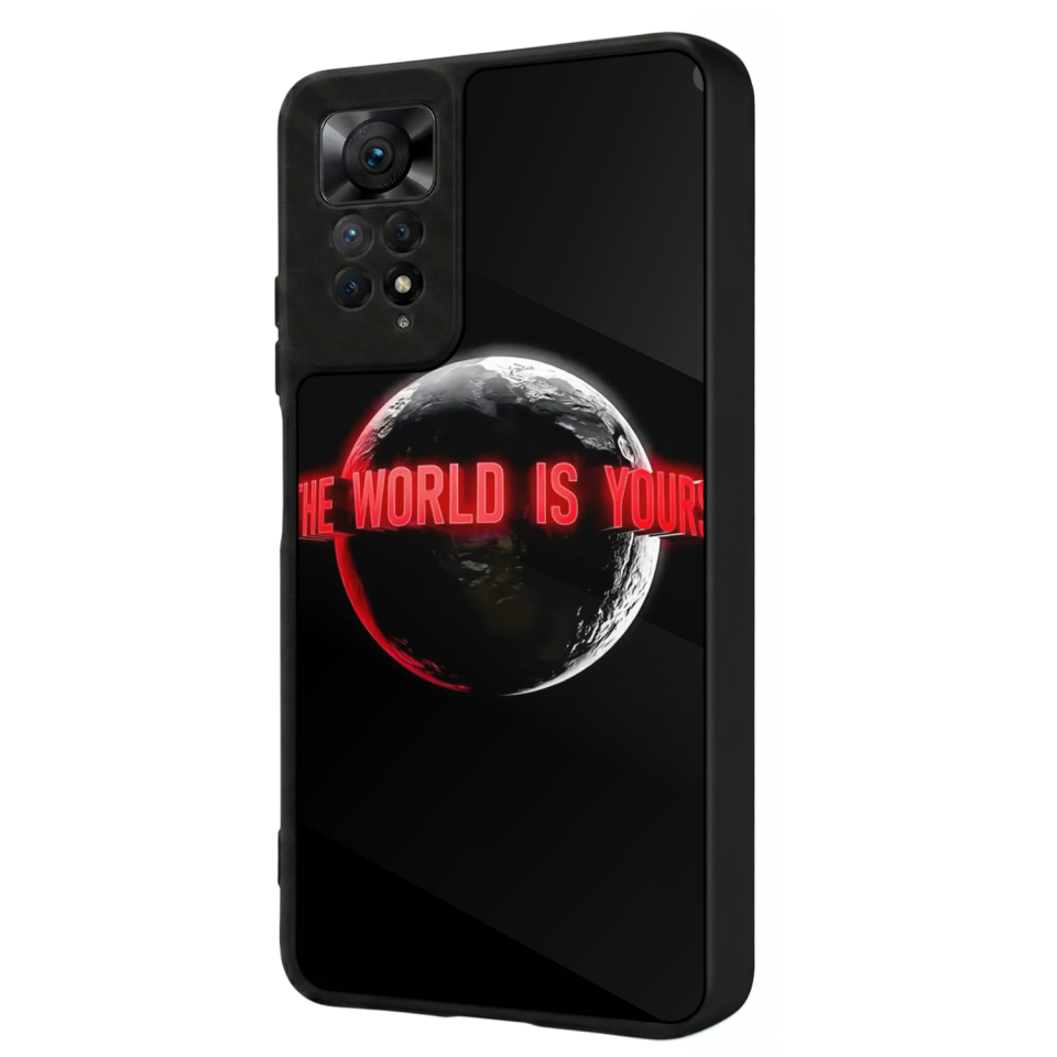 Xiaomi Redmi Note 11 Pro Uyumlu Scarface Tasarımlı Glossy Premium Kılıf