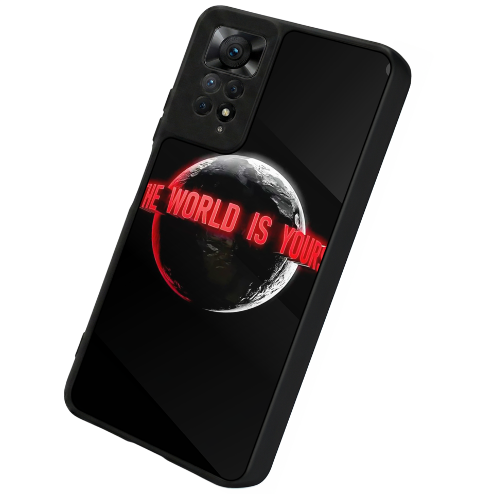 Xiaomi Redmi Note 11 Pro Uyumlu Scarface Tasarımlı Glossy Premium Kılıf