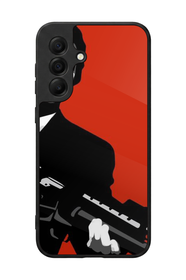 Samsung Galaxy A17 Uyumlu Scarface Tasarımlı Glossy Premium Kılıf