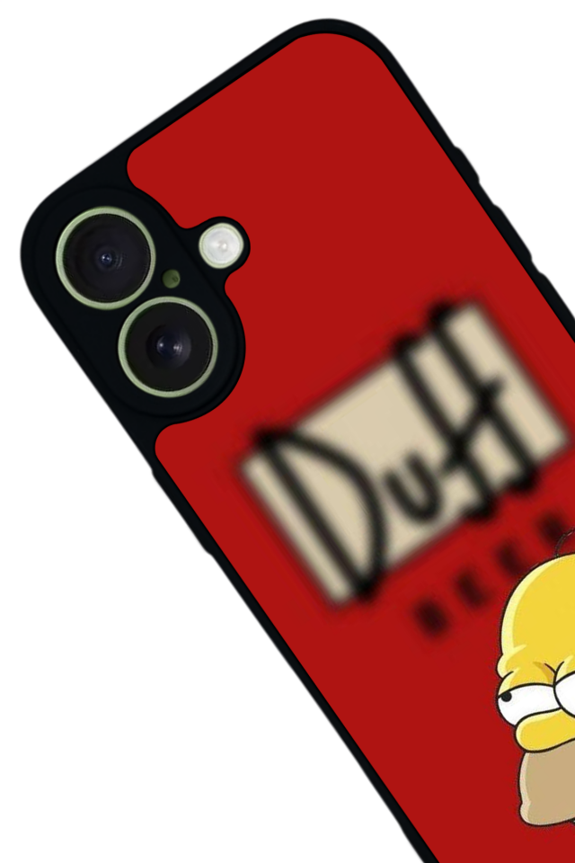 iPhone 17 Uyumlu The Simpsons Tasarımlı Glossy Premium Kılıf