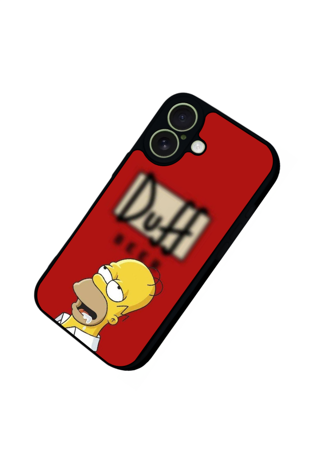 iPhone 17 Uyumlu The Simpsons Tasarımlı Glossy Premium Kılıf