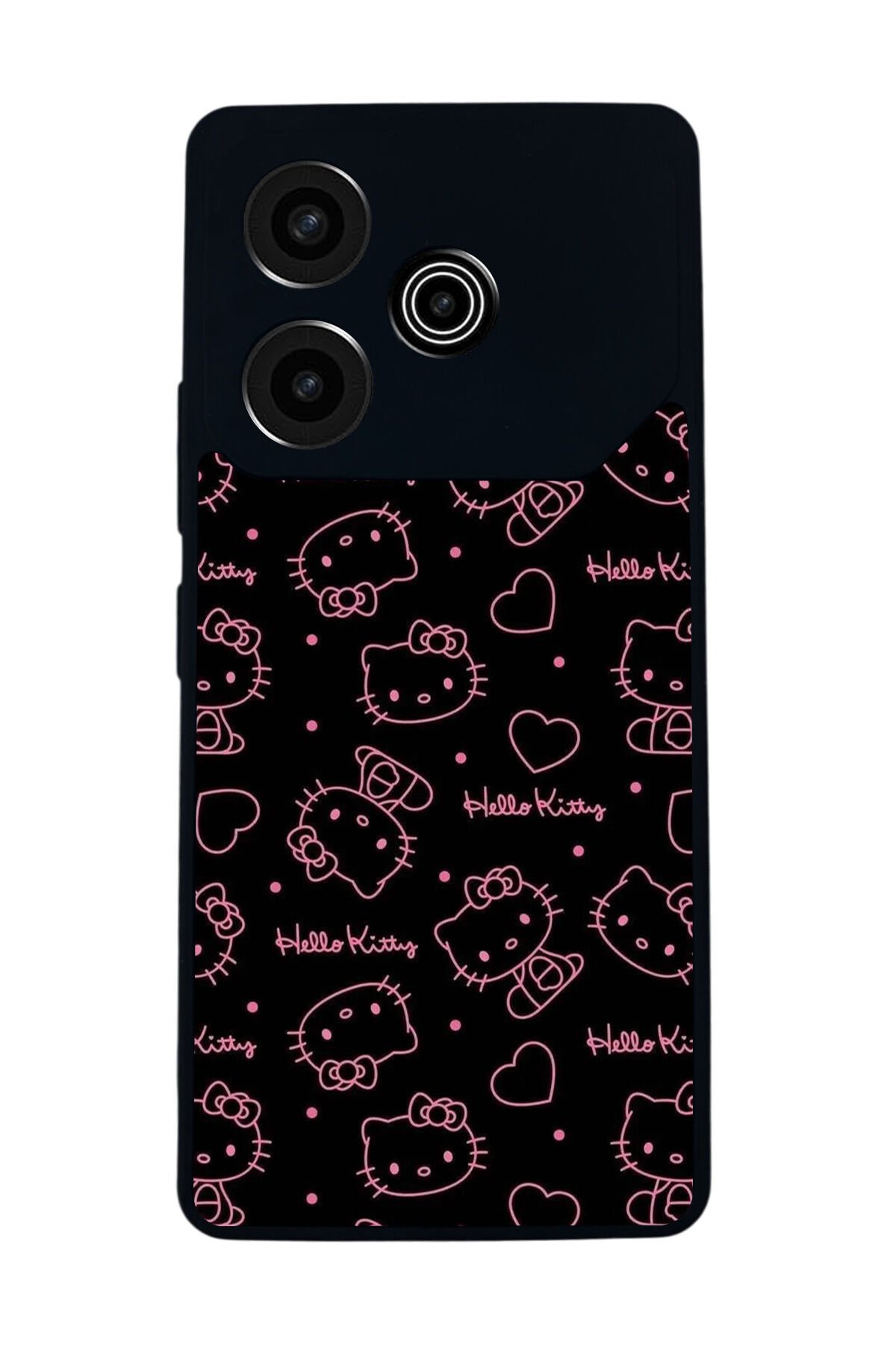 Tecno Pova 6 Uyumlu HelloKitty Tasarımlı Glossy Premium Kılıf