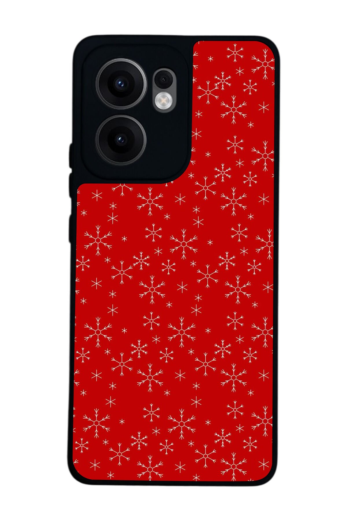Oppo Reno 13F Uyumlu Yilbasi Christmas Tasarımlı Glossy Premium Kılıf