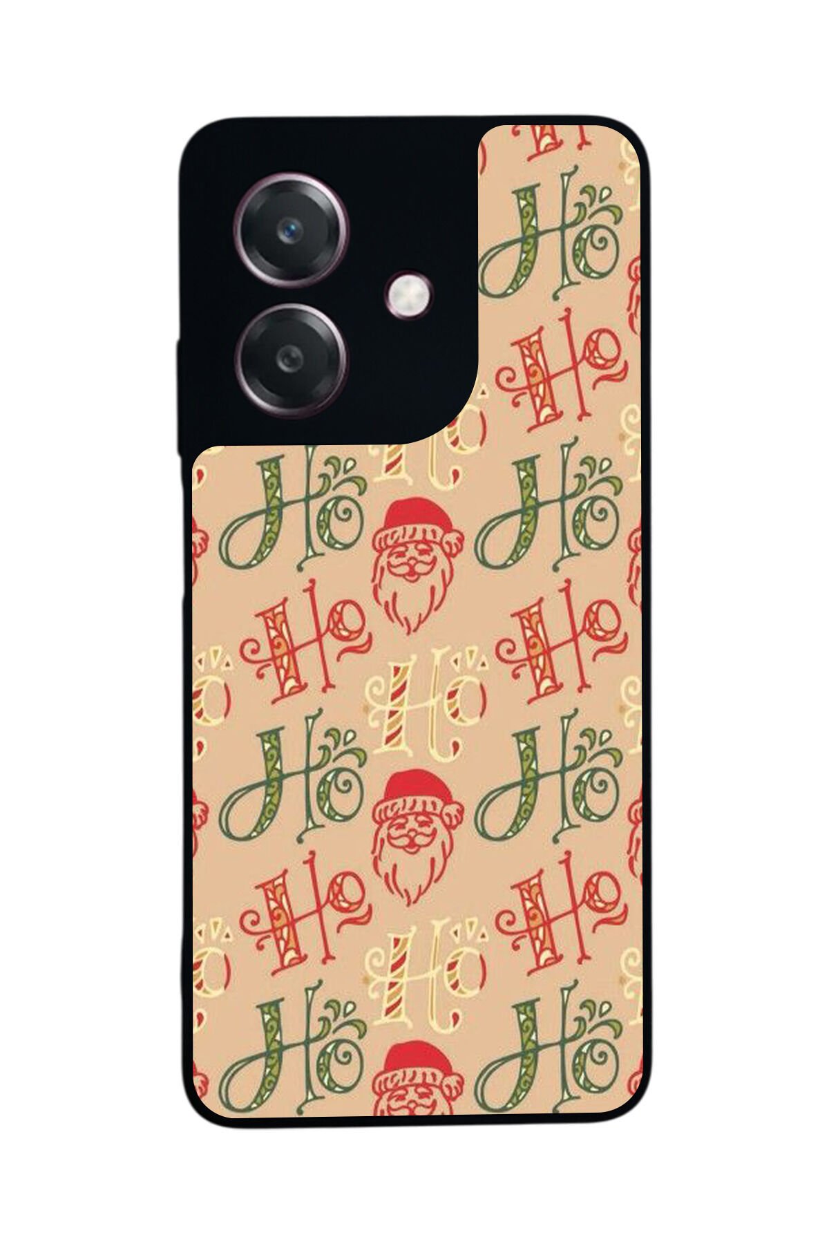 Oppo A3 5G Uyumlu Yilbasi Christmas Tasarımlı Glossy Premium Kılıf