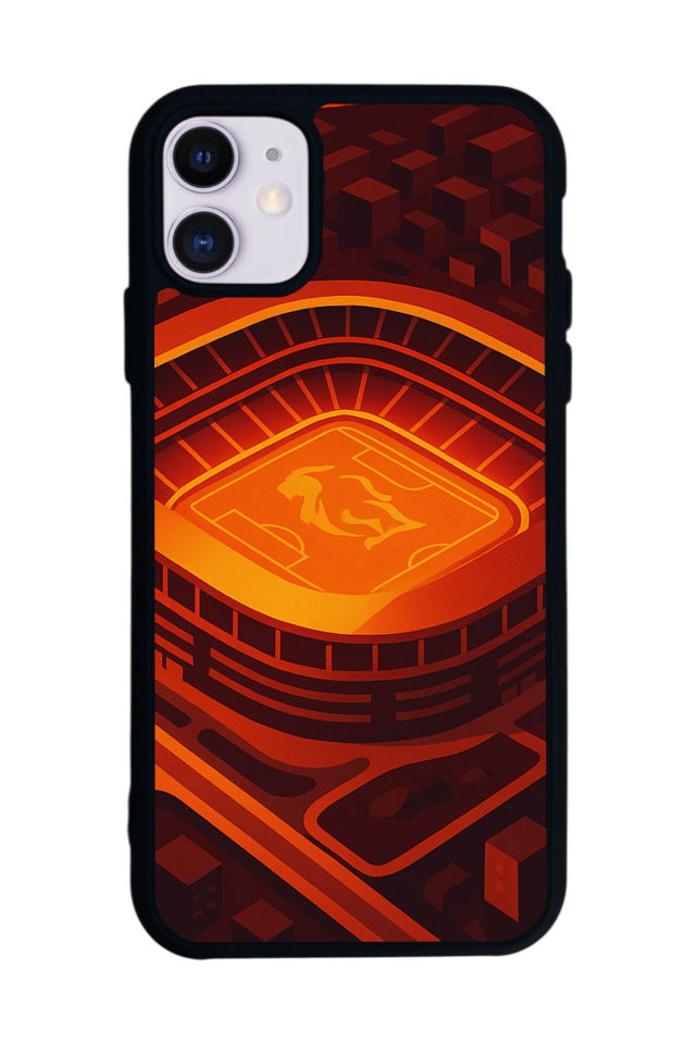 iPhone 11 Uyumlu Aslan Tasarımlı Glossy Premium Kılıf