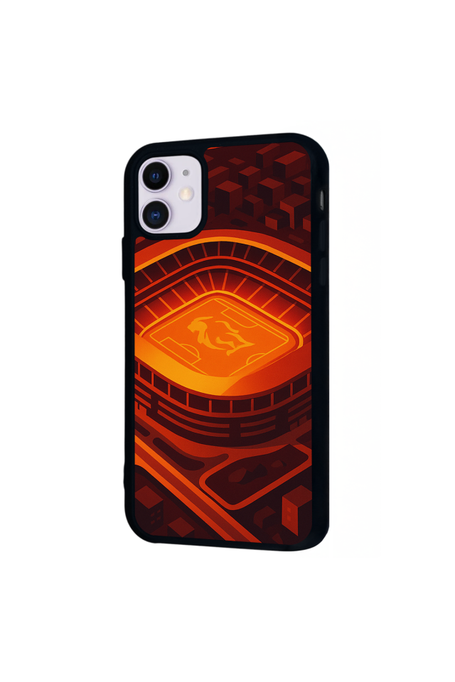 iPhone 11 Uyumlu Aslan Tasarımlı Glossy Premium Kılıf