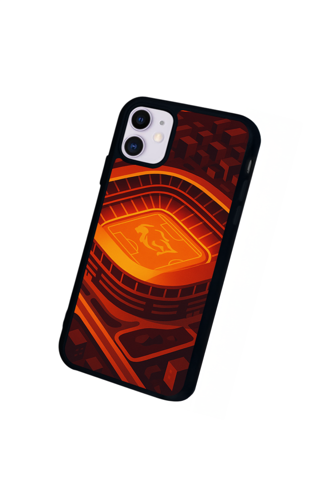 iPhone 11 Uyumlu Aslan Tasarımlı Glossy Premium Kılıf