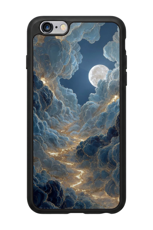 iPhone 6s Plus Uyumlu Ay Tasarımlı Glossy Premium Kılıf