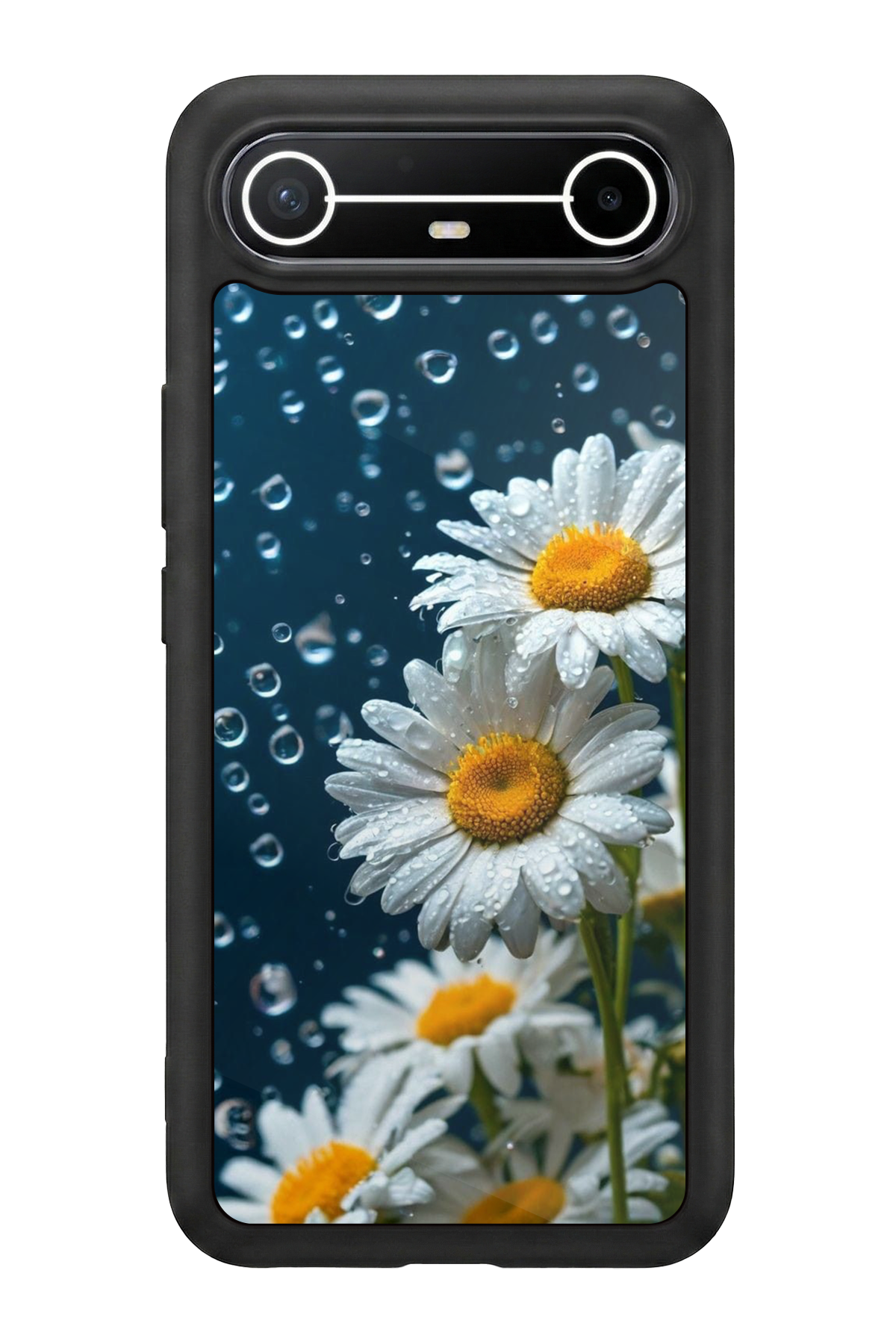 Tecno Spark Slim 5G Uyumlu Cicek Tasarımlı Glossy Premium Kılıf