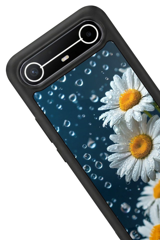 Tecno Spark Slim 5G Uyumlu Cicek Tasarımlı Glossy Premium Kılıf