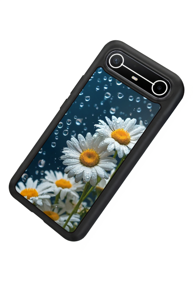 Tecno Spark Slim 5G Uyumlu Cicek Tasarımlı Glossy Premium Kılıf