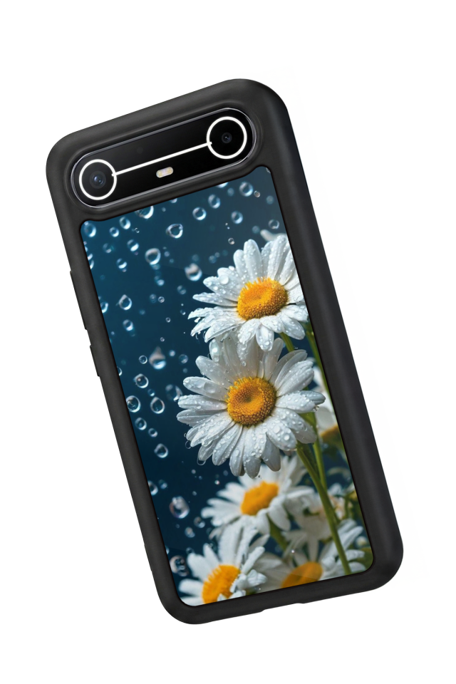 Tecno Spark Slim 5G Uyumlu Cicek Tasarımlı Glossy Premium Kılıf