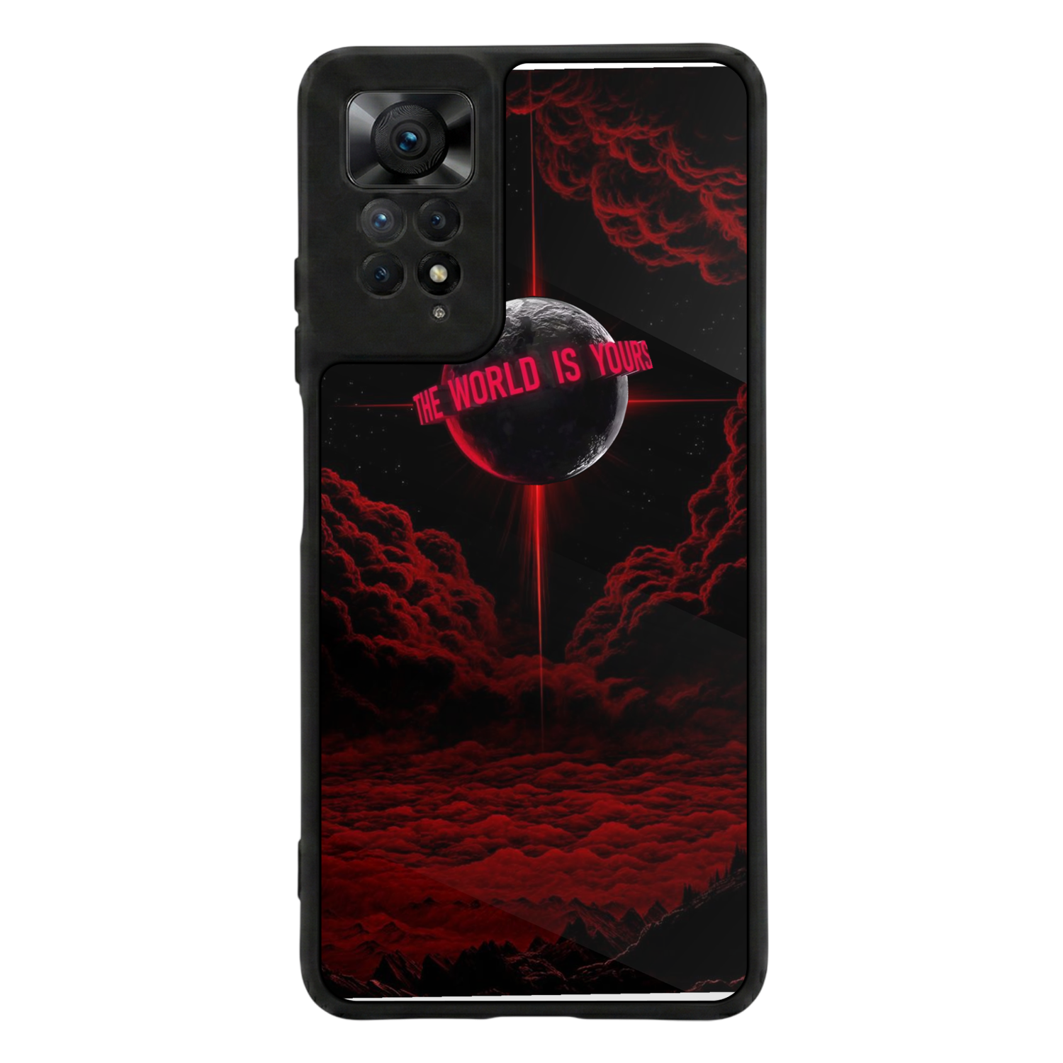 Xiaomi Redmi Note 11 Pro Uyumlu Scarface Tasarımlı Glossy Premium Kılıf