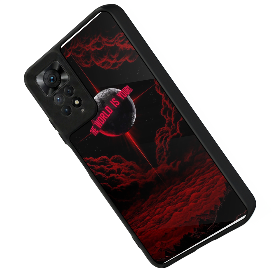 Xiaomi Redmi Note 11 Pro Uyumlu Scarface Tasarımlı Glossy Premium Kılıf