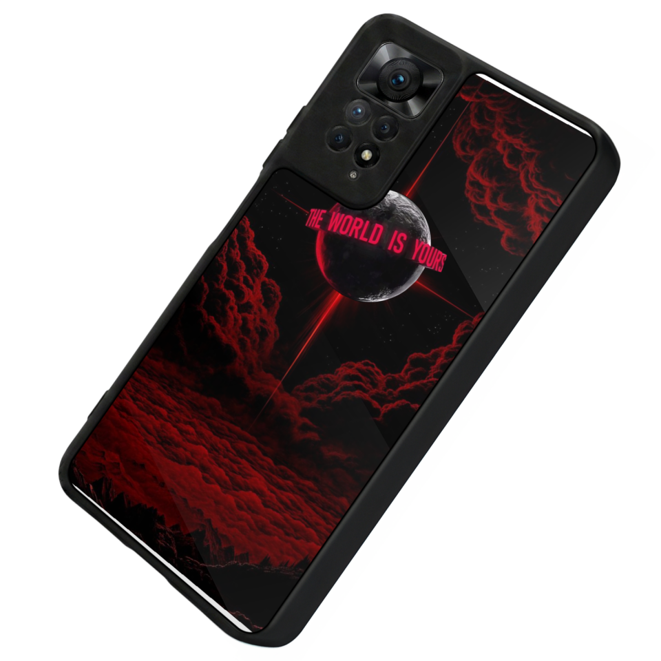 Xiaomi Redmi Note 11 Pro Uyumlu Scarface Tasarımlı Glossy Premium Kılıf
