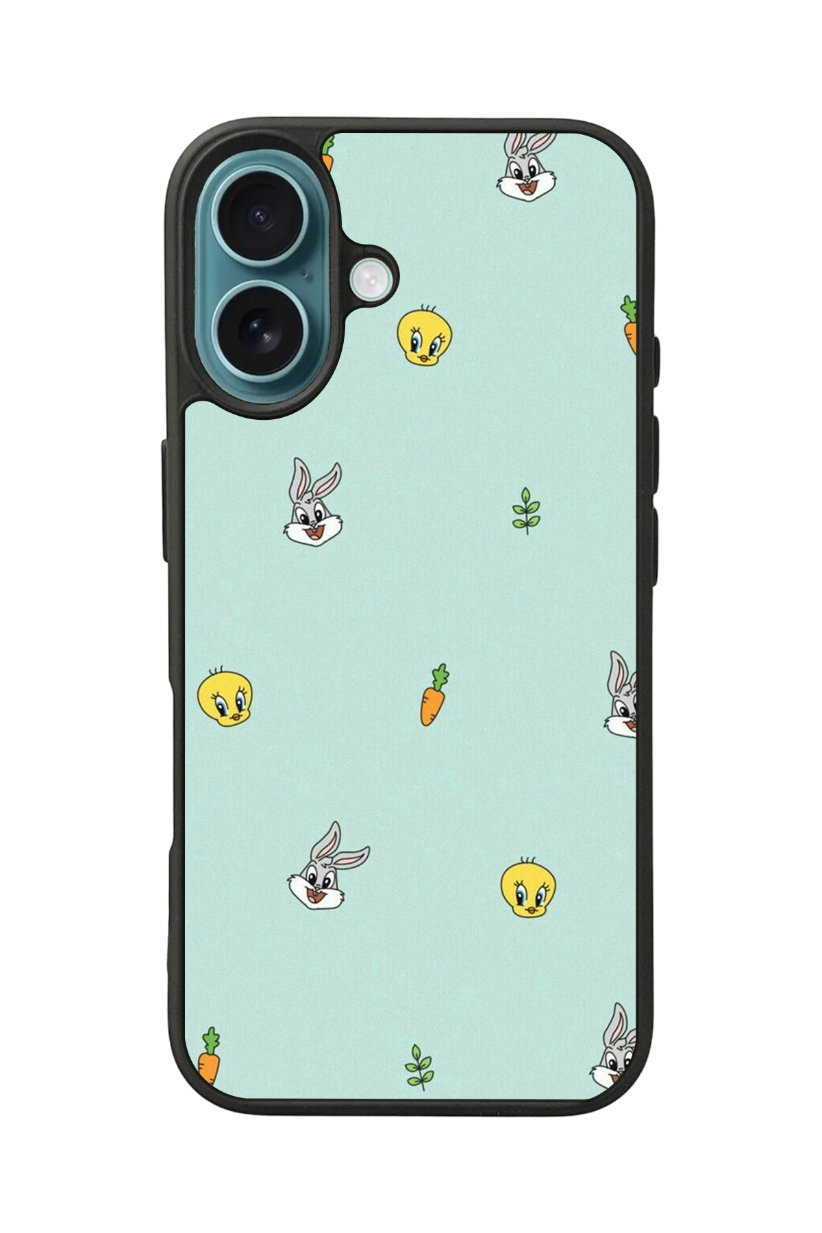 iPhone 16 Plus Uyumlu Tweety Tasarımlı Glossy Premium Kılıf