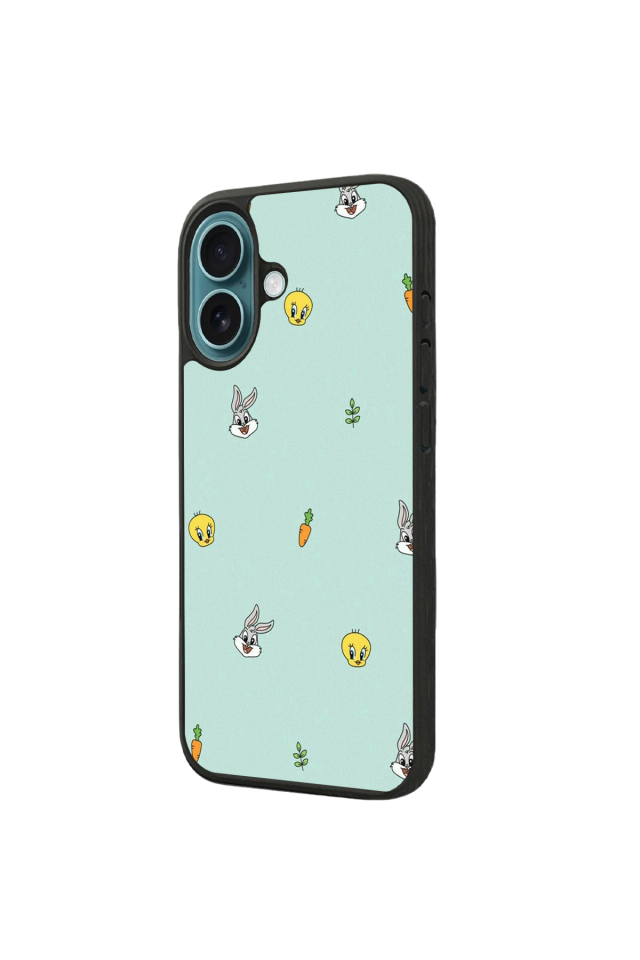 iPhone 16 Plus Uyumlu Tweety Tasarımlı Glossy Premium Kılıf
