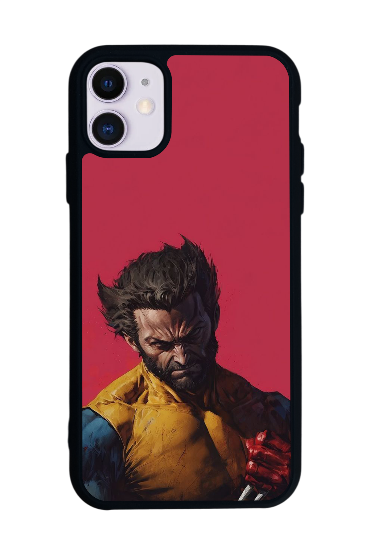 iPhone 11 Uyumlu Wolverine Tasarımlı Glossy Premium Kılıf