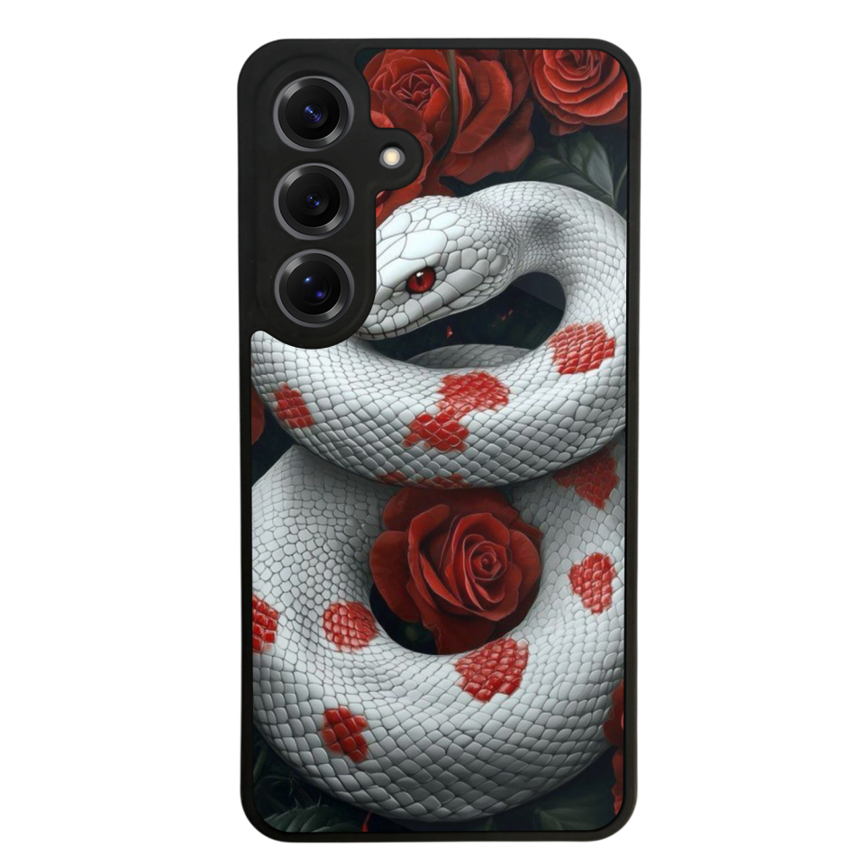 Samsung Galaxy S25 Uyumlu Yılan Tasarımlı Glossy Premium Kılıf