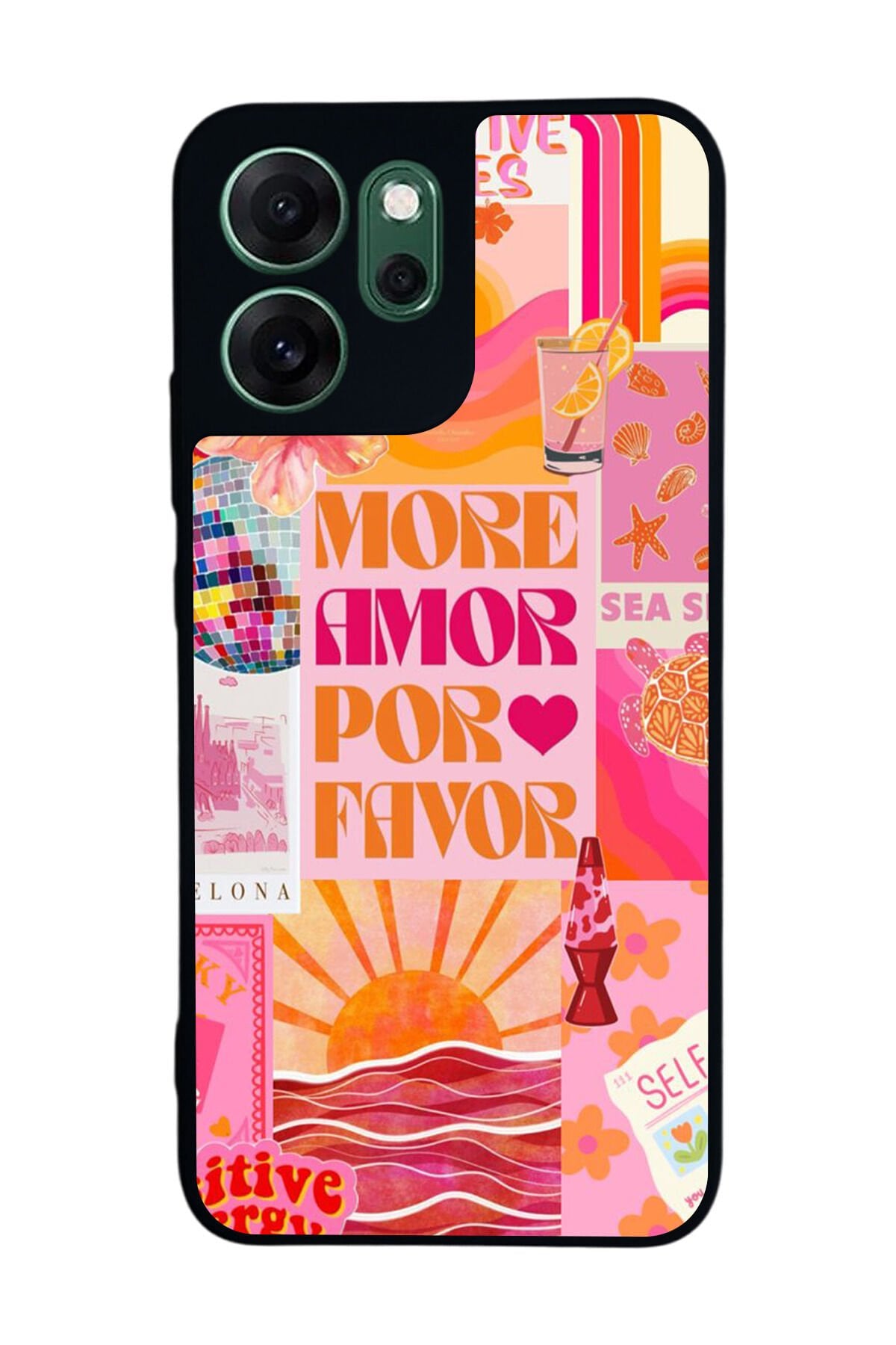 Oppo Reno 14F Uyumlu Poster Tasarımlı Glossy Premium Kılıf