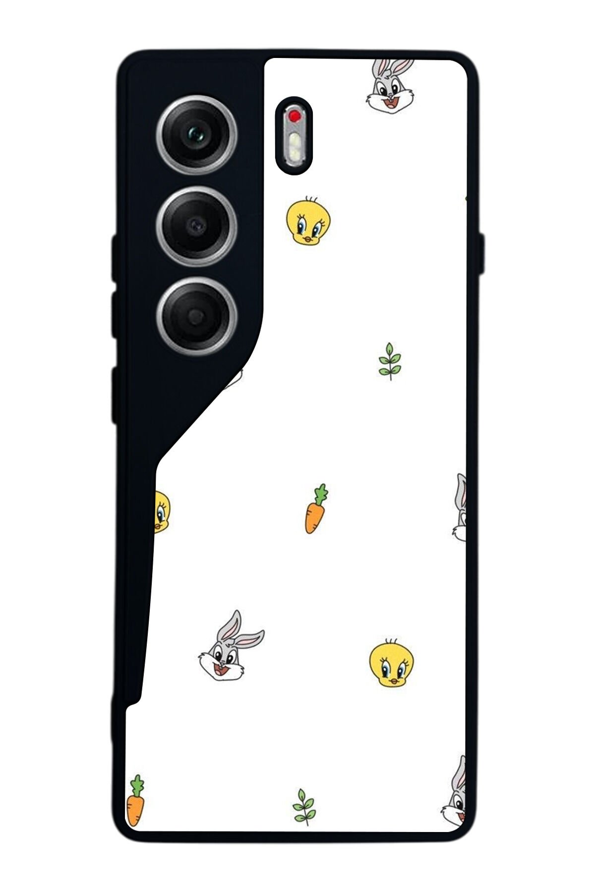 Tecno Camon 40 Uyumlu Tweety Tasarımlı Glossy Premium Kılıf