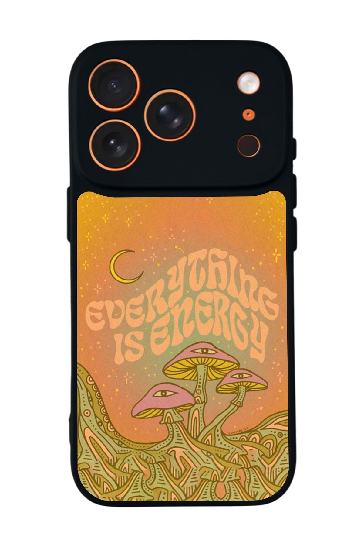 iPhone 17 Pro Max Uyumlu Energy Tasarımlı Glossy Premium Kılıf
