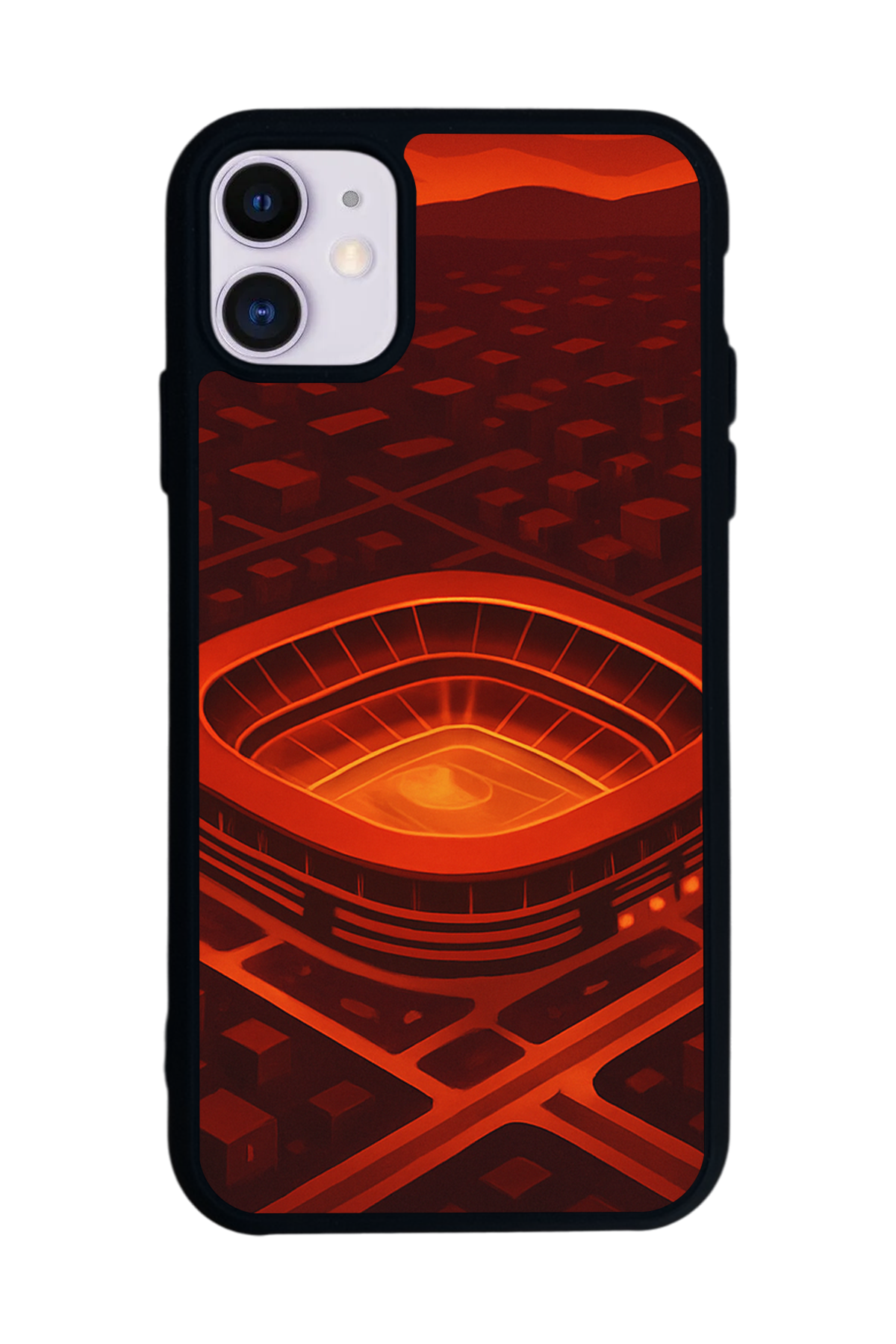 iPhone 11 Uyumlu Aslan Tasarımlı Glossy Premium Kılıf