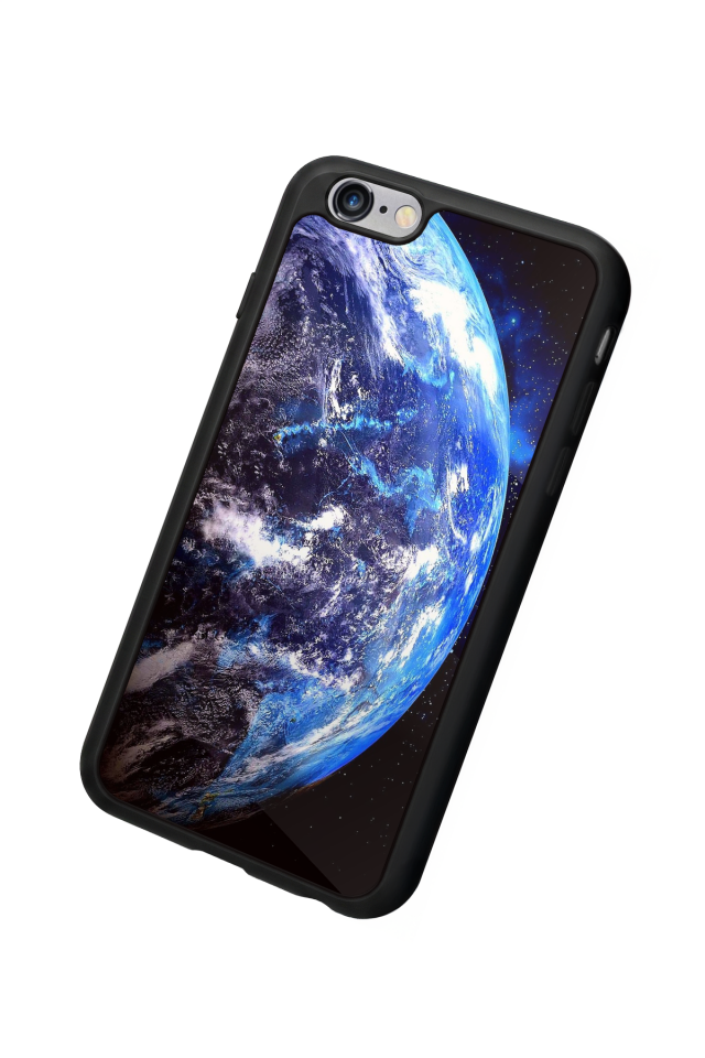 iPhone 6s Plus Uyumlu Ay Tasarımlı Glossy Premium Kılıf