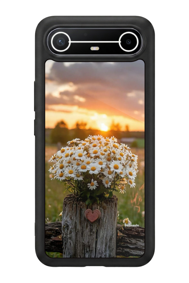 Tecno Spark Slim 5G Uyumlu Cicek Tasarımlı Glossy Premium Kılıf