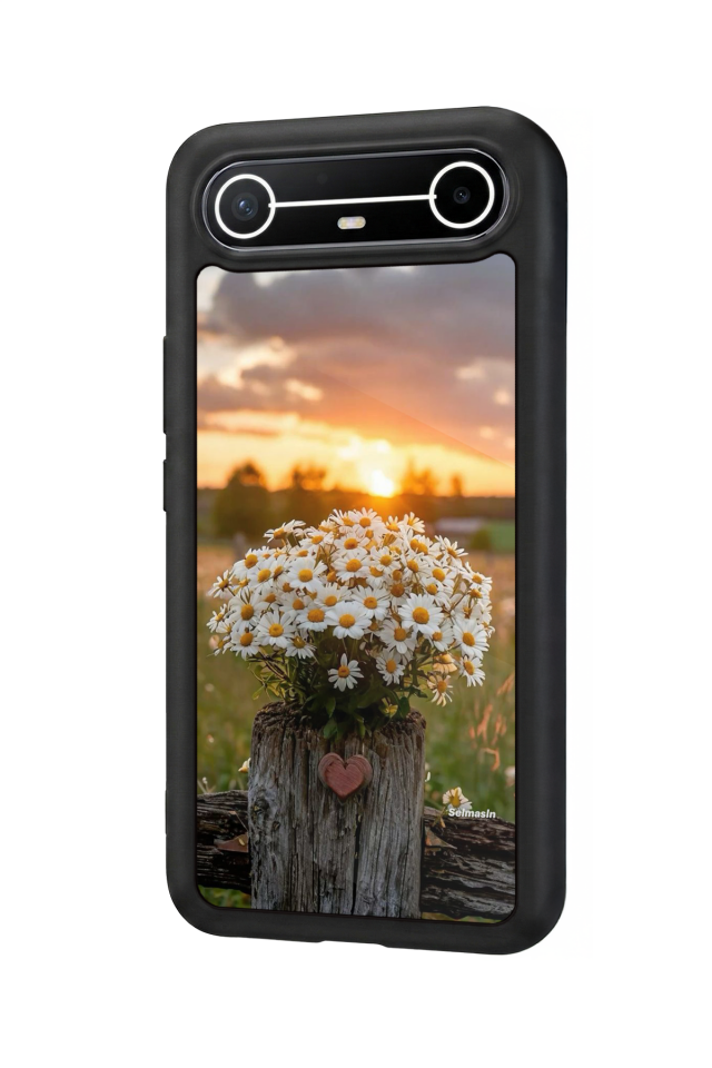 Tecno Spark Slim 5G Uyumlu Cicek Tasarımlı Glossy Premium Kılıf