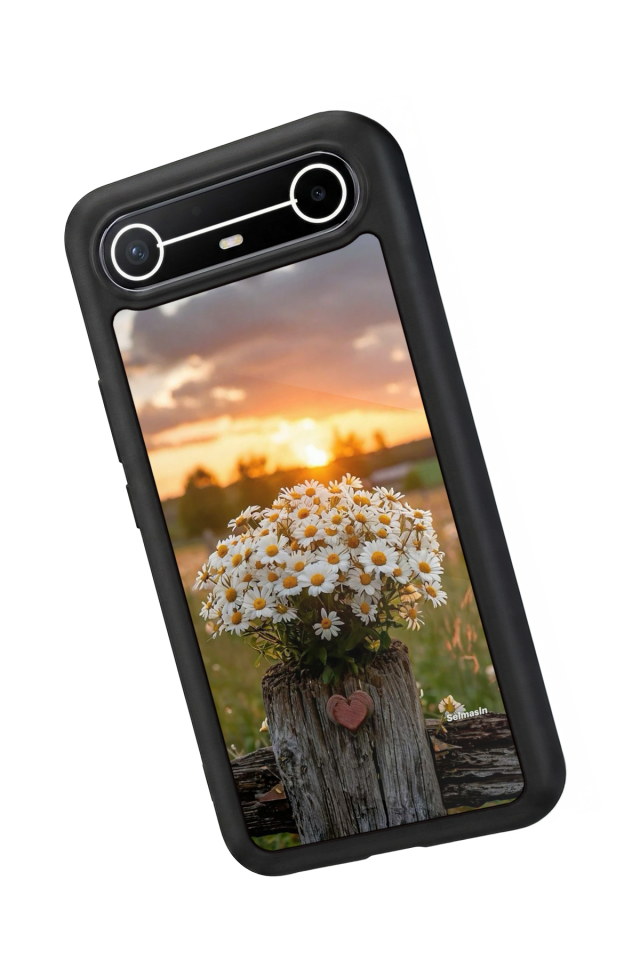 Tecno Spark Slim 5G Uyumlu Cicek Tasarımlı Glossy Premium Kılıf