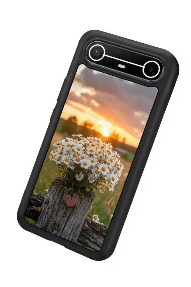 Tecno Spark Slim 5G Uyumlu Cicek Tasarımlı Glossy Premium Kılıf