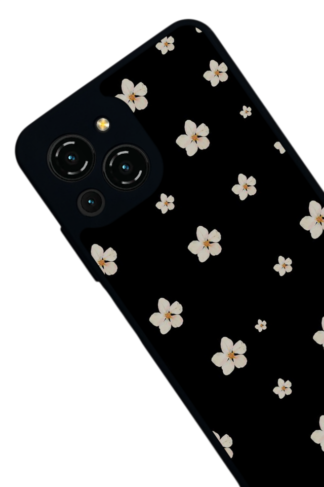 Reeder S23 Pro Max Uyumlu Cicek Tasarımlı Glossy Premium Kılıf