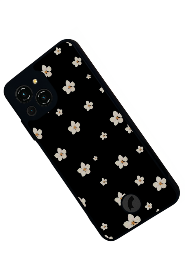 Reeder S23 Pro Max Uyumlu Cicek Tasarımlı Glossy Premium Kılıf