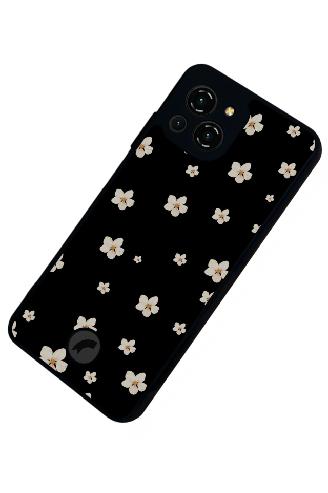 Reeder S23 Pro Max Uyumlu Cicek Tasarımlı Glossy Premium Kılıf