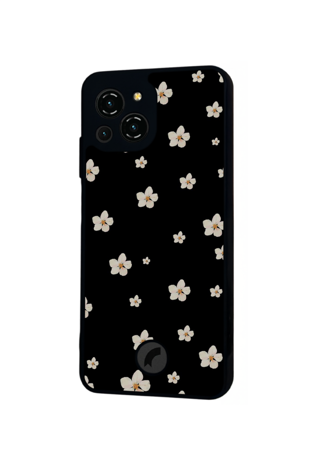 Reeder S23 Pro Max Uyumlu Cicek Tasarımlı Glossy Premium Kılıf
