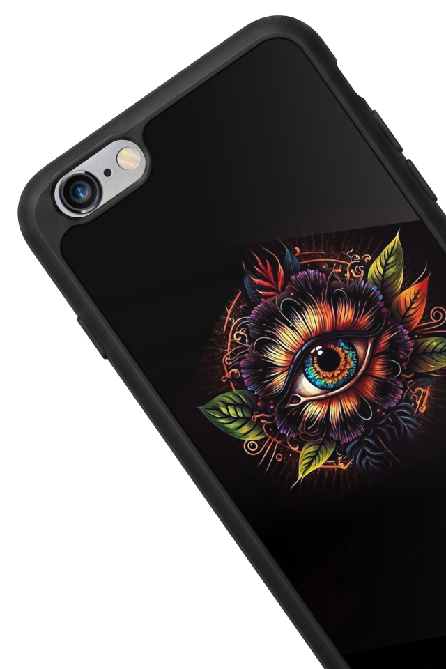 iPhone 6s Plus Uyumlu Göz Tasarımlı Glossy Premium Kılıf