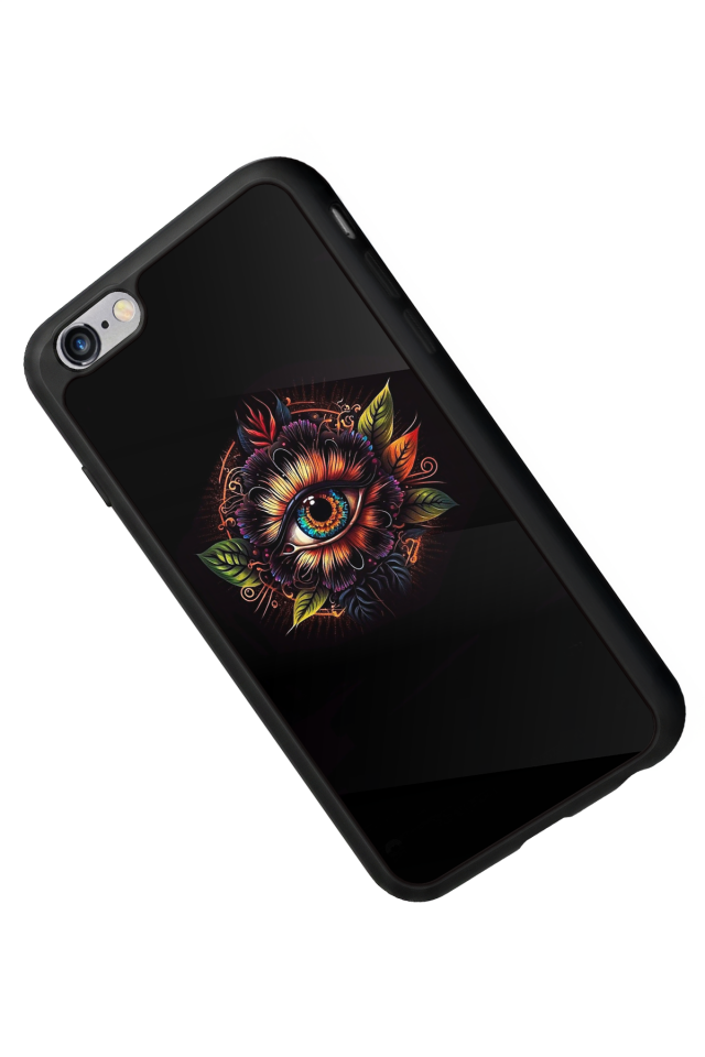 iPhone 6s Plus Uyumlu Göz Tasarımlı Glossy Premium Kılıf