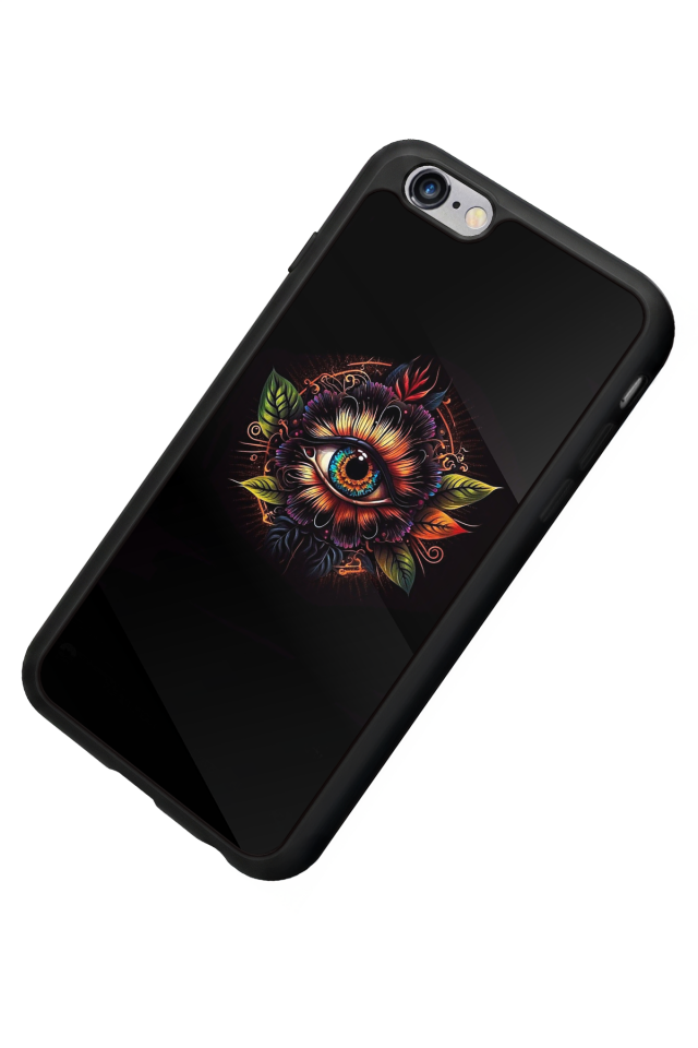 iPhone 6s Plus Uyumlu Göz Tasarımlı Glossy Premium Kılıf