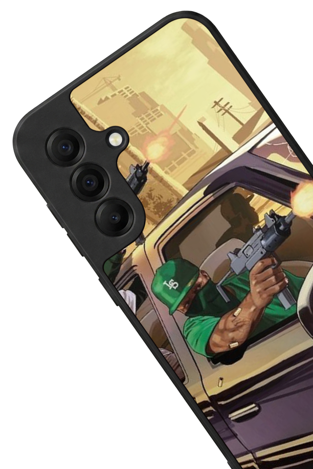 Samsung Galaxy A17 Uyumlu GTA Tasarımlı Glossy Premium Kılıf