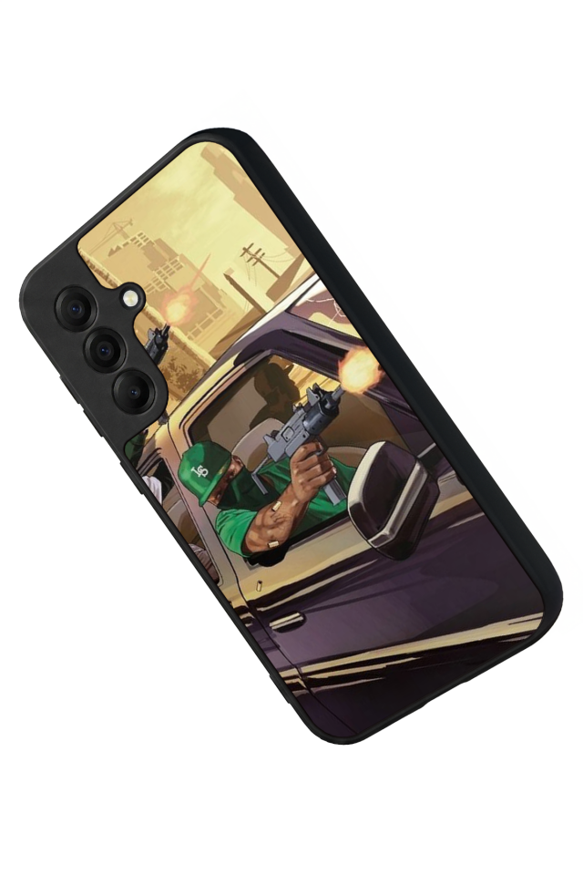 Samsung Galaxy A17 Uyumlu GTA Tasarımlı Glossy Premium Kılıf