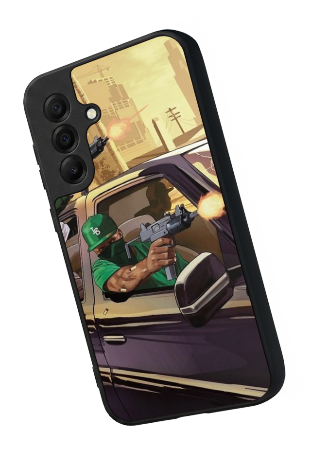 Samsung Galaxy A17 Uyumlu GTA Tasarımlı Glossy Premium Kılıf