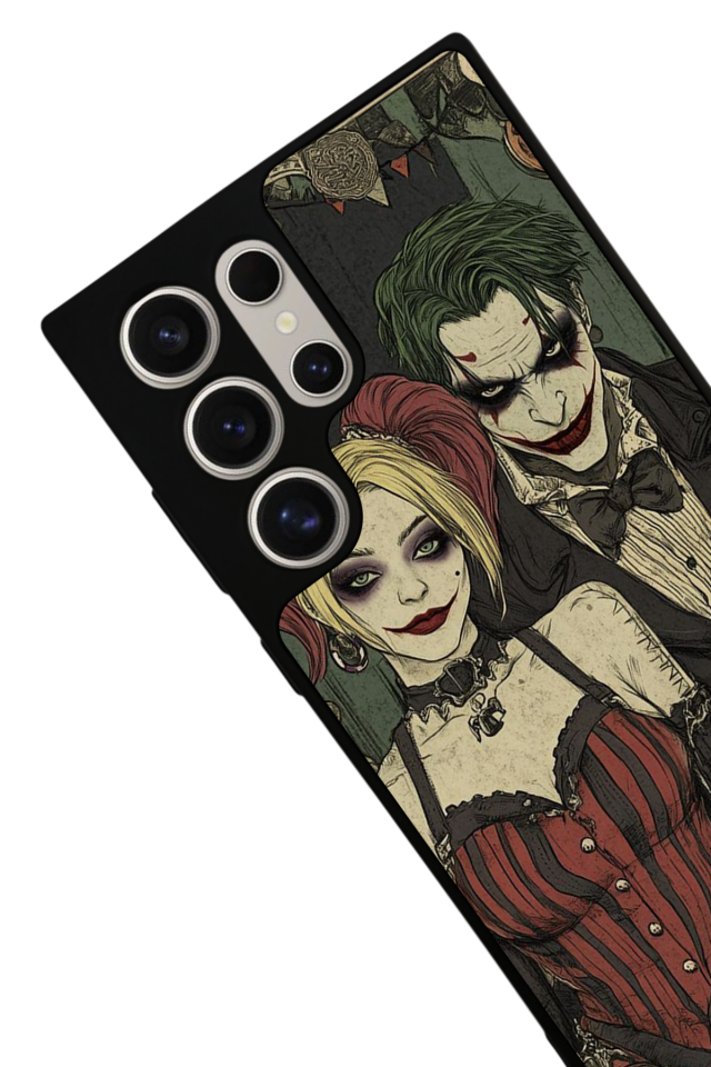 Samsung Galaxy S22 Ultra Uyumlu Kalp Love Tasarımlı Glossy Premium Kılıf