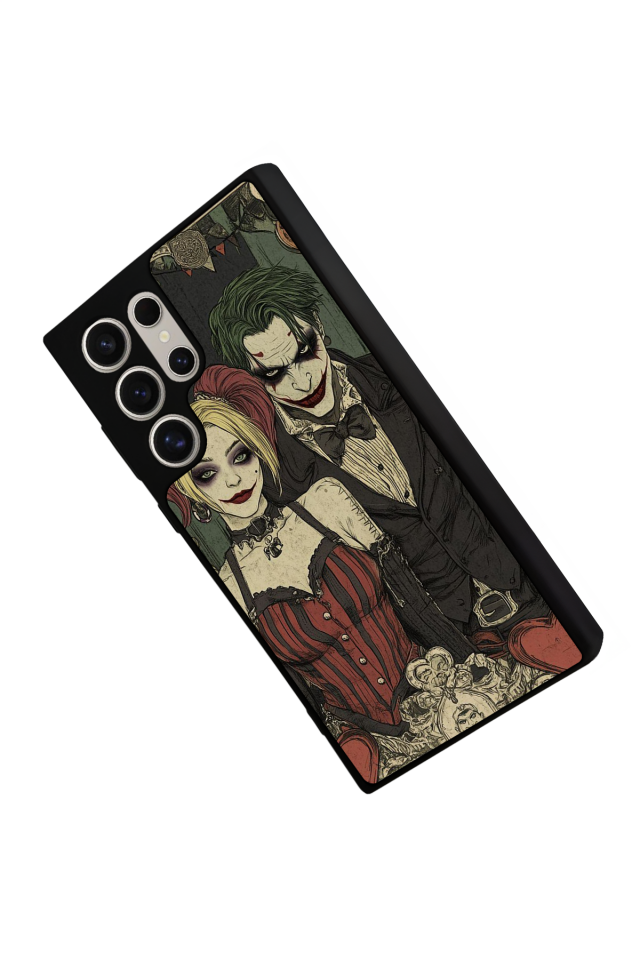 Samsung Galaxy S22 Ultra Uyumlu Kalp Love Tasarımlı Glossy Premium Kılıf