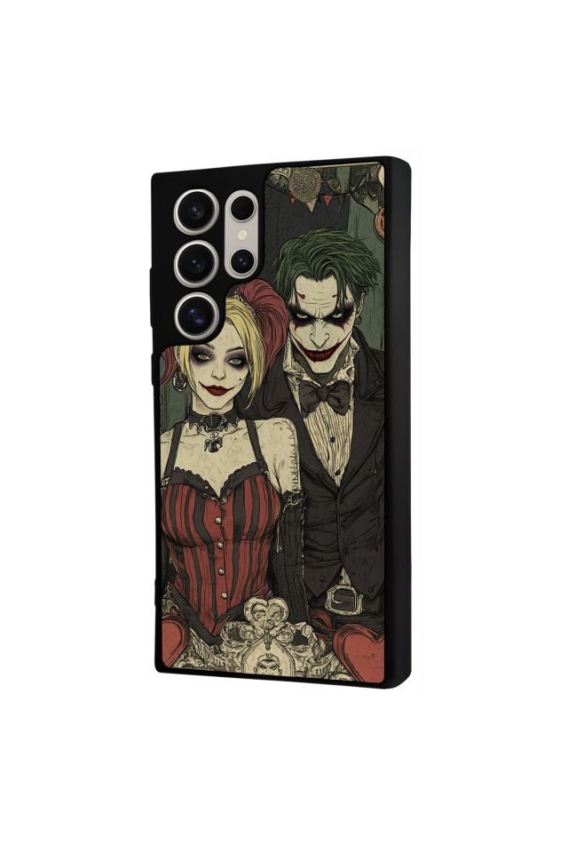 Samsung Galaxy S22 Ultra Uyumlu Kalp Love Tasarımlı Glossy Premium Kılıf