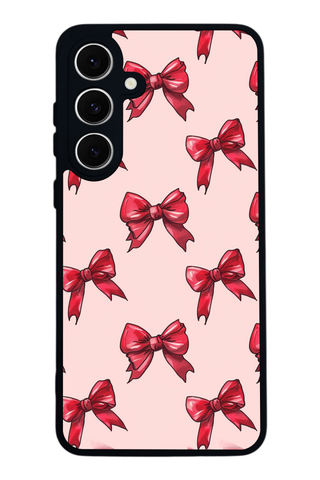 Samsung Galaxy A16 Uyumlu Kurdele Tasarımlı Glossy Premium Kılıf