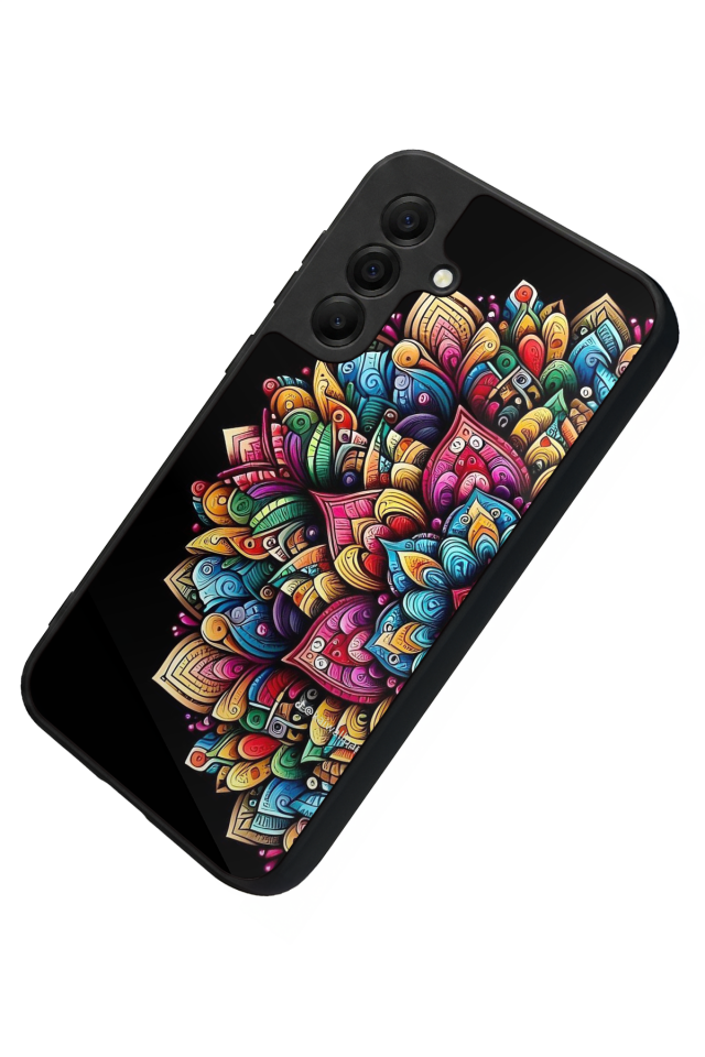 Samsung Galaxy A17 Uyumlu Mandala Tasarımlı Glossy Premium Kılıf