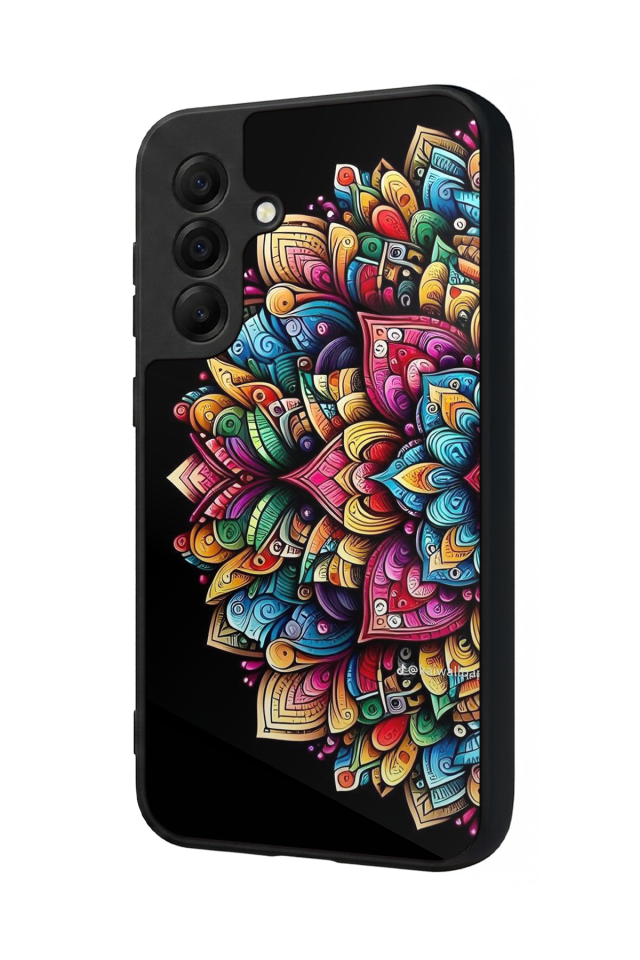Samsung Galaxy A17 Uyumlu Mandala Tasarımlı Glossy Premium Kılıf