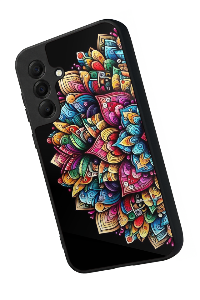 Samsung Galaxy A17 Uyumlu Mandala Tasarımlı Glossy Premium Kılıf